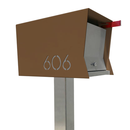 The Original Retrobox in COCONUT - Modern Mailbox