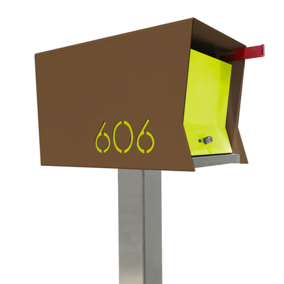 The Original Retrobox in COCONUT - Modern Mailbox