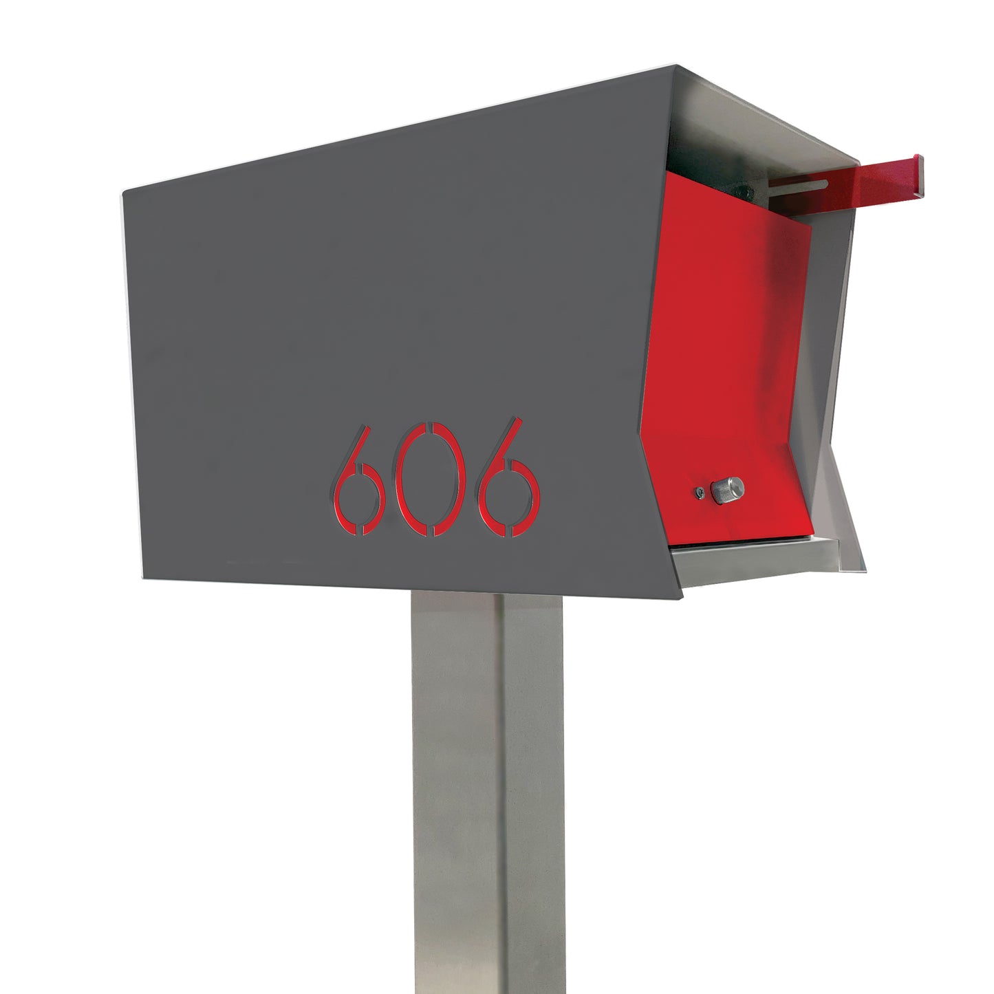 The Original Retrobox in DESIGNER GREY - Modern Mailbox