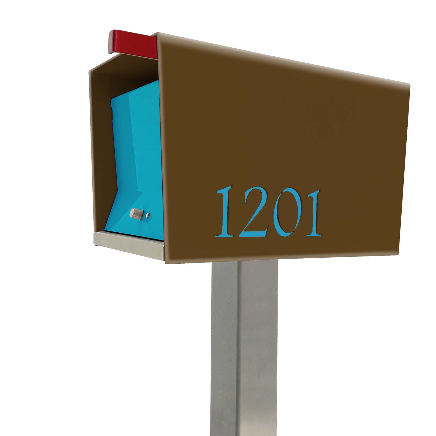 The Original UptownBox in COCONUT - Modern Mailbox