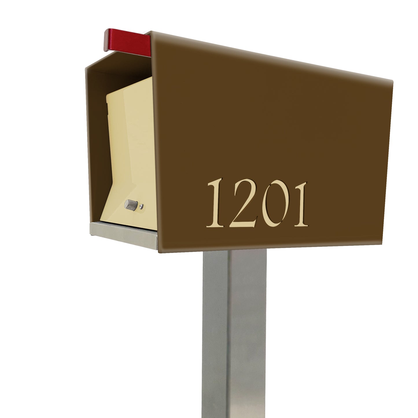 The Original UptownBox in COCONUT - Modern Mailbox