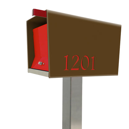 The Original UptownBox in COCONUT - Modern Mailbox