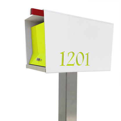 The Original UptownBox in ARCTIC WHITE - Modern Mailbox