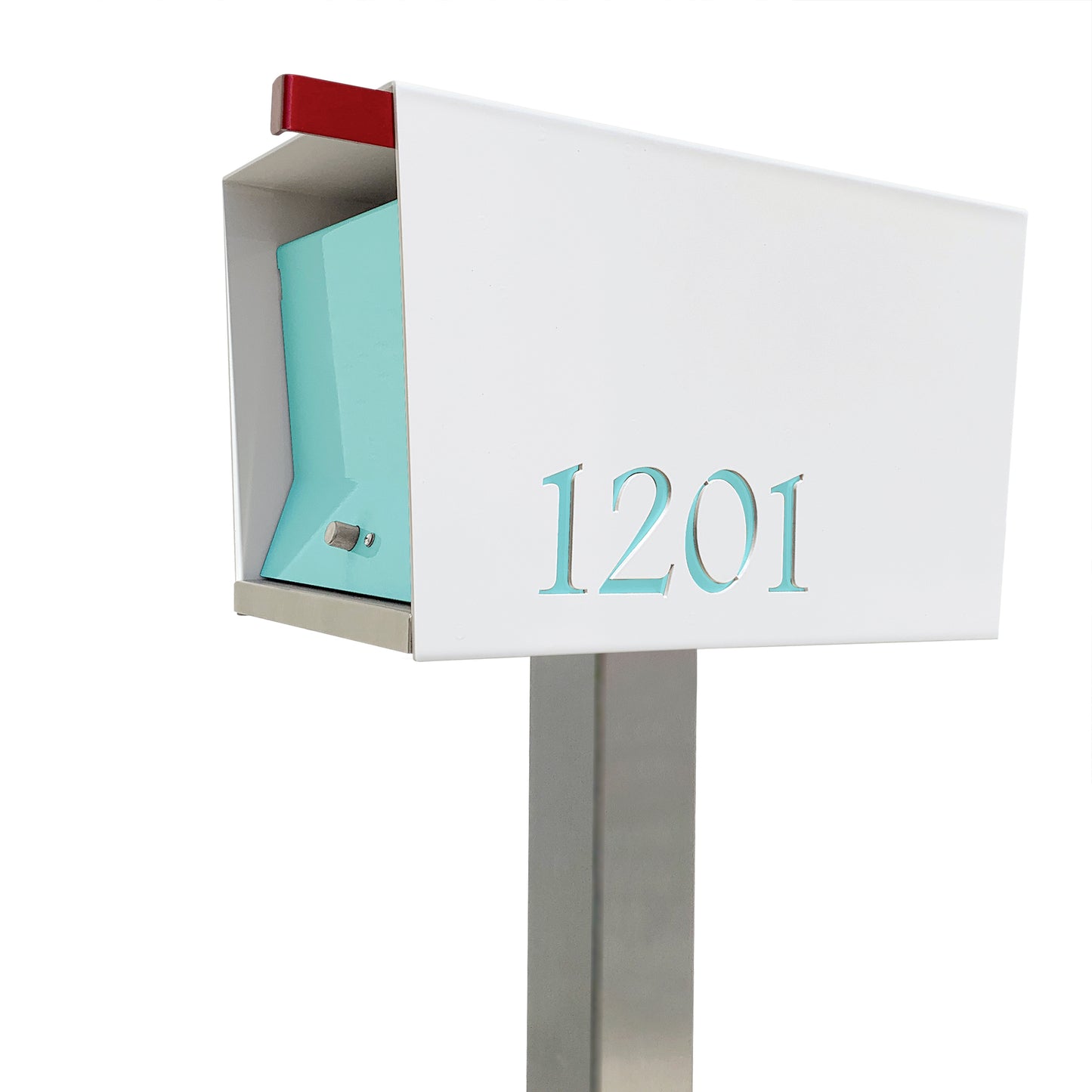 The Original UptownBox in ARCTIC WHITE - Modern Mailbox