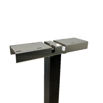 Retrobox / UptownBox Optional Double Mount Mailbox Pole Bracket