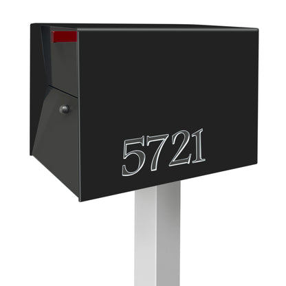 NEW! The UpTown Box Locking Package Dropbox  in JET BLACK - Modern Mailbox