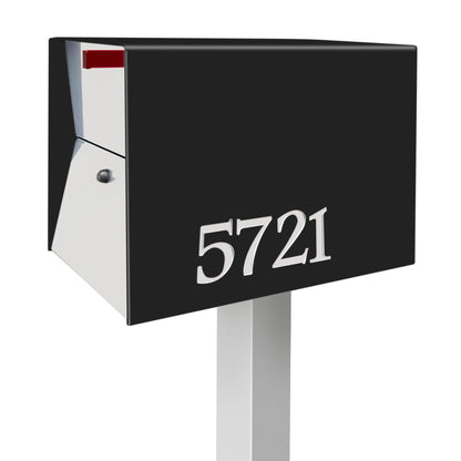 NEW! The UpTown Box Locking Package Dropbox  in JET BLACK - Modern Mailbox