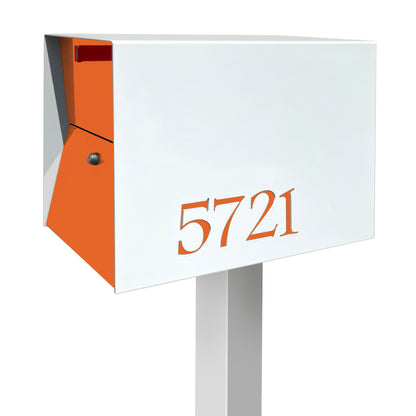 NEW! The UpTown Box Locking Package Dropbox in ARCTIC WHITE - Modern Mailbox