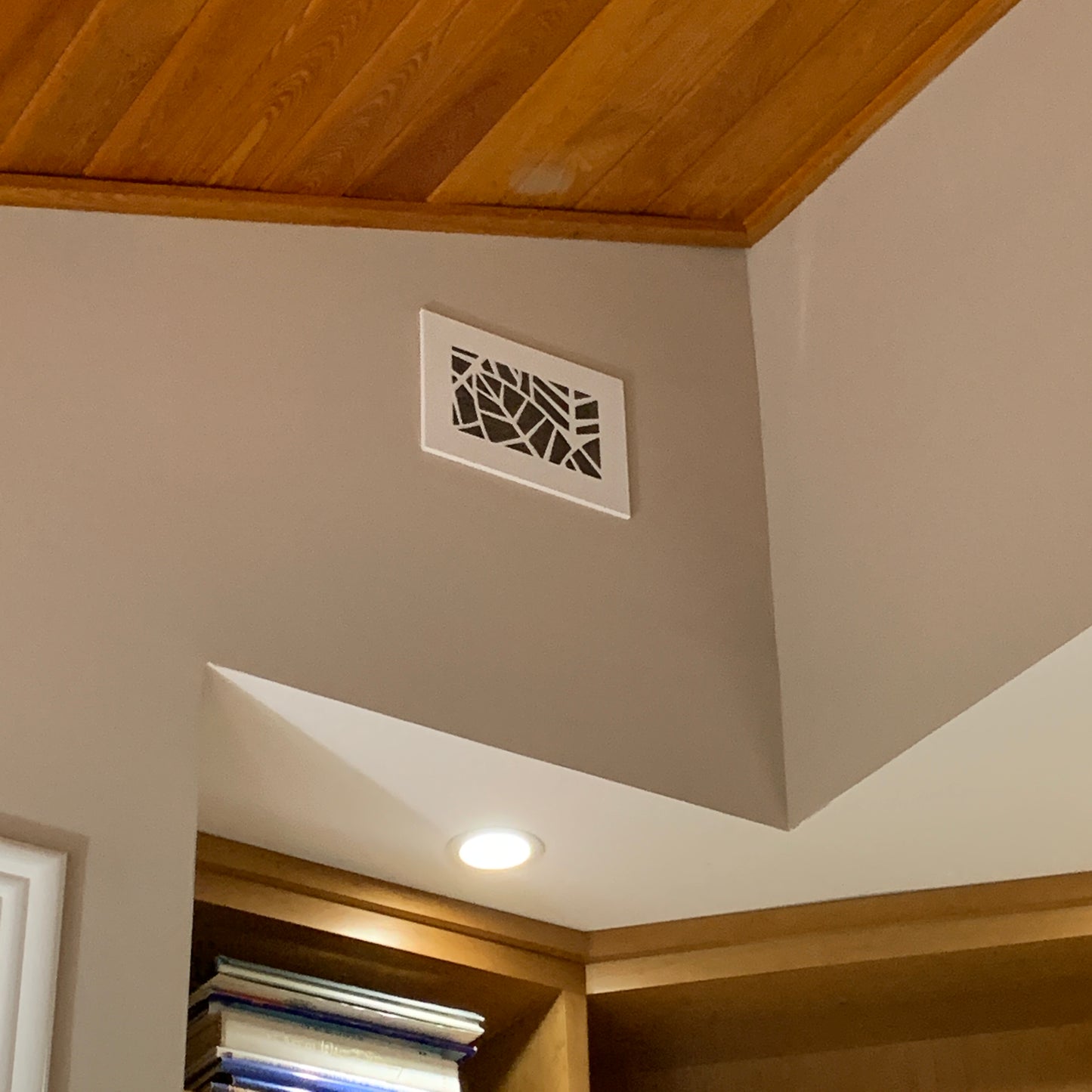 AC ceiling vent - CleanVent Tropical Pattern