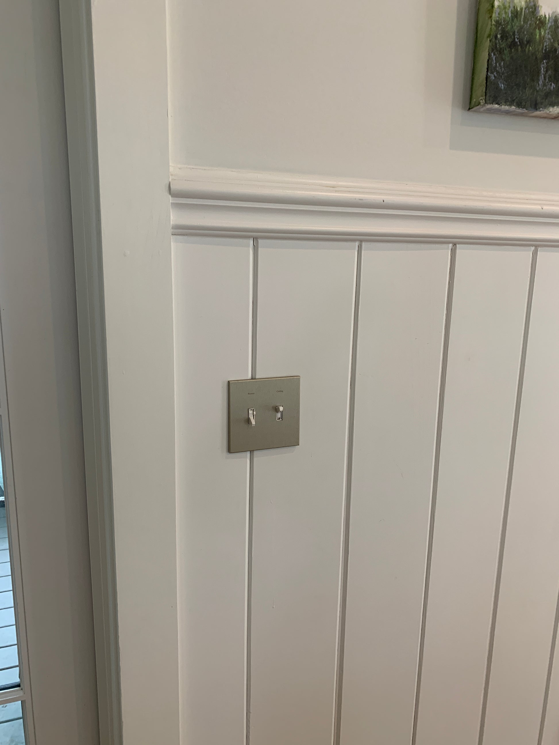 CleanPlate Classic Wall Plate in Midcentury Gold | Light switches