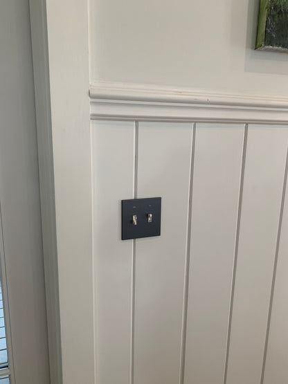 CleanPlate Classic Wall Plate in Designer Gray | Light switches