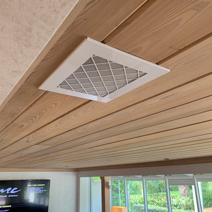 AC ceiling vent - CleanVent Diamond Pattern