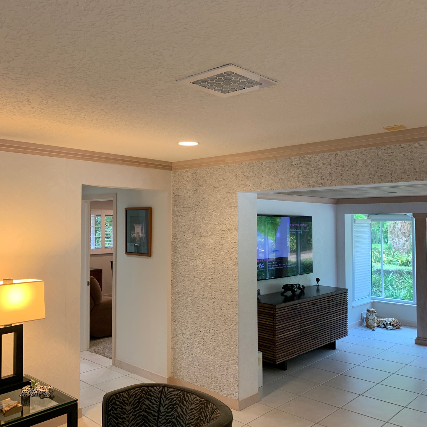 AC ceiling vent - CleanVent MidCentury Pattern