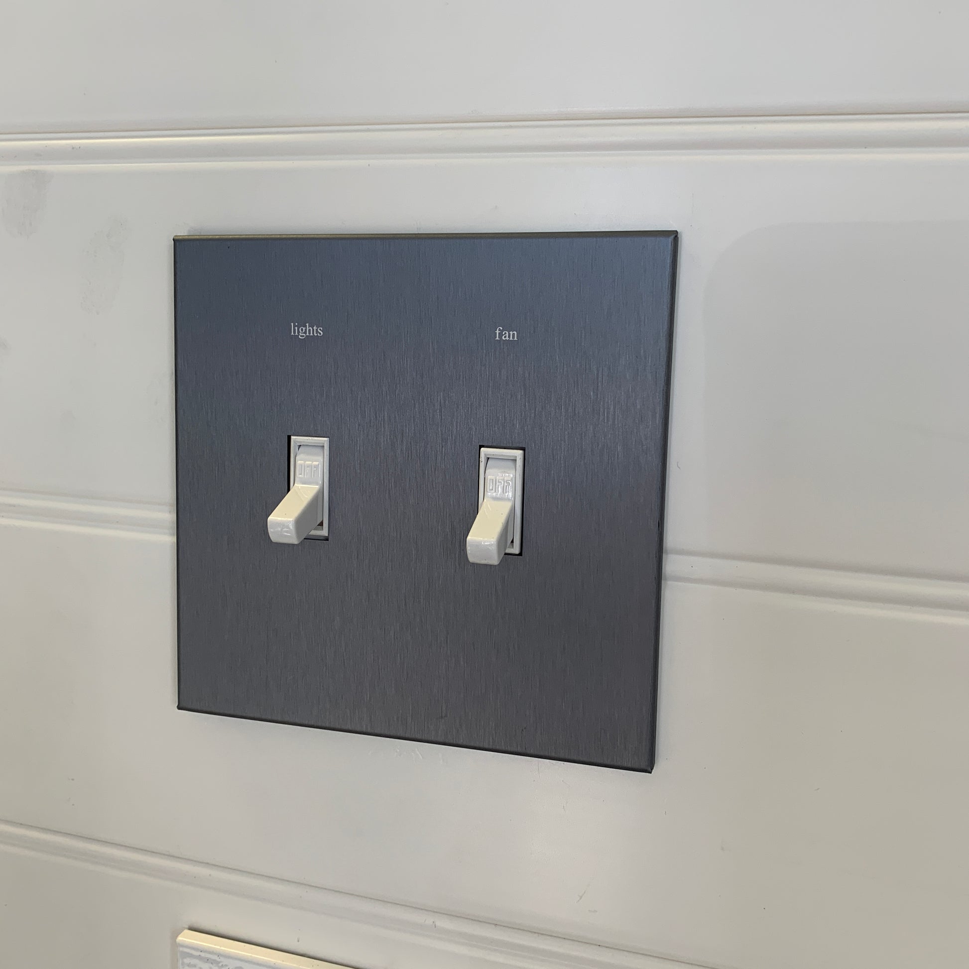 CleanPlate Classic Wall Plate in Designer Gray | Light switches