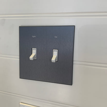 CleanPlate Classic Wall Plate in Designer Gray | Light switches