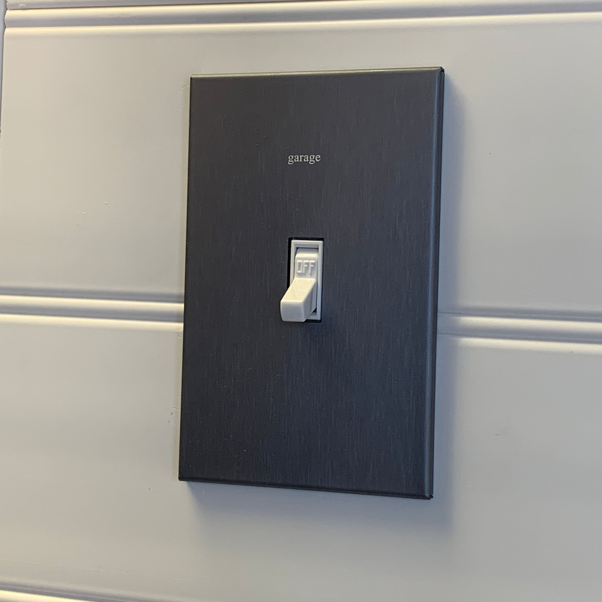 CleanPlate Classic Wall Plate in Designer Gray | Light switches