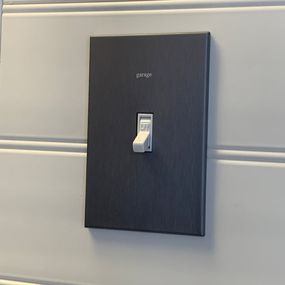 CleanPlate Classic Wall Plate in Designer Gray | Light switches