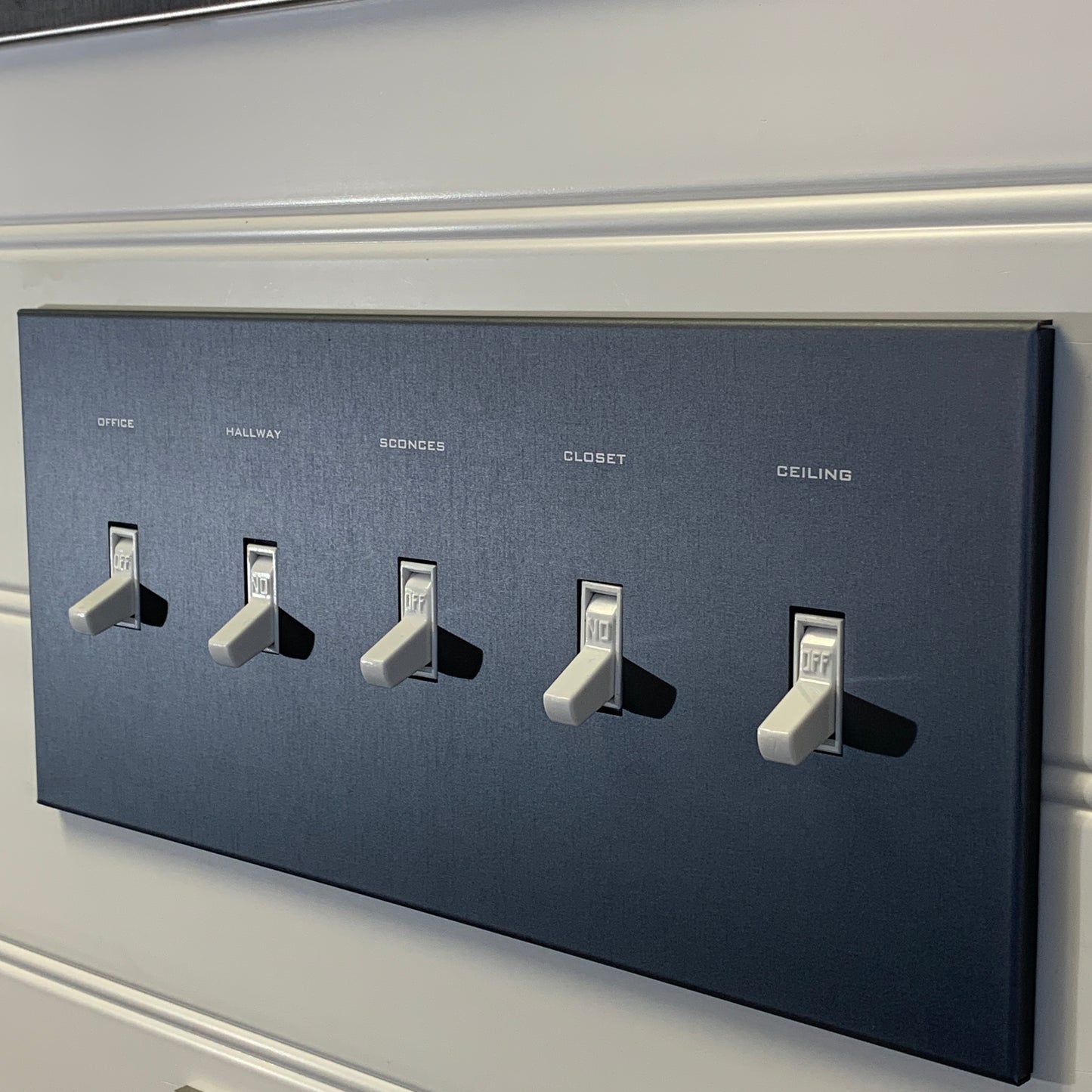 CleanPlate Classic Wall Plate in Designer Gray | Light switches