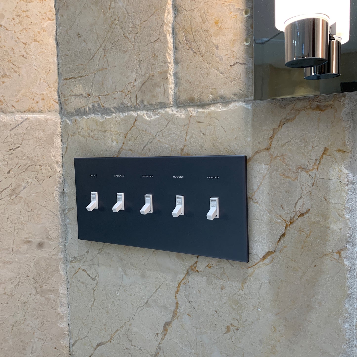 CleanPlate Classic Wall Plate in Designer Gray | Light switches