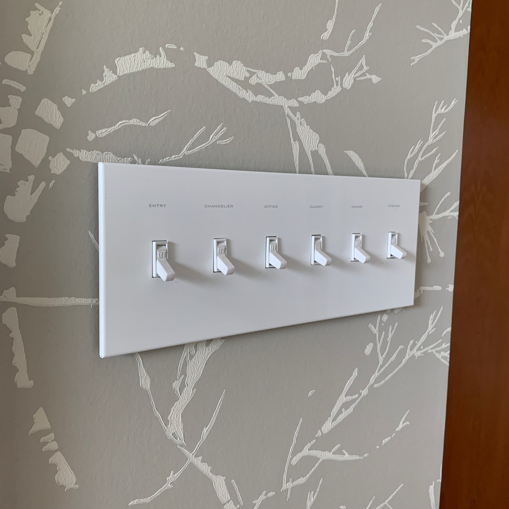 CleanPlate Classic Wall Plate in Contemporary White | Light switches
