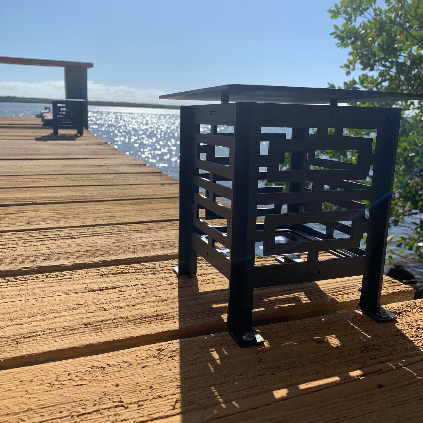 RadiantLight Modern Landscape Light - Garden Light in day